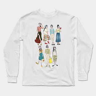 Fashion Girls Long Sleeve T-Shirt